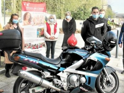 Le Team RMP a réuni des membres de Rèves de Clown,un membre du don du sang et Brigitte Jaffrelot ,adjointe